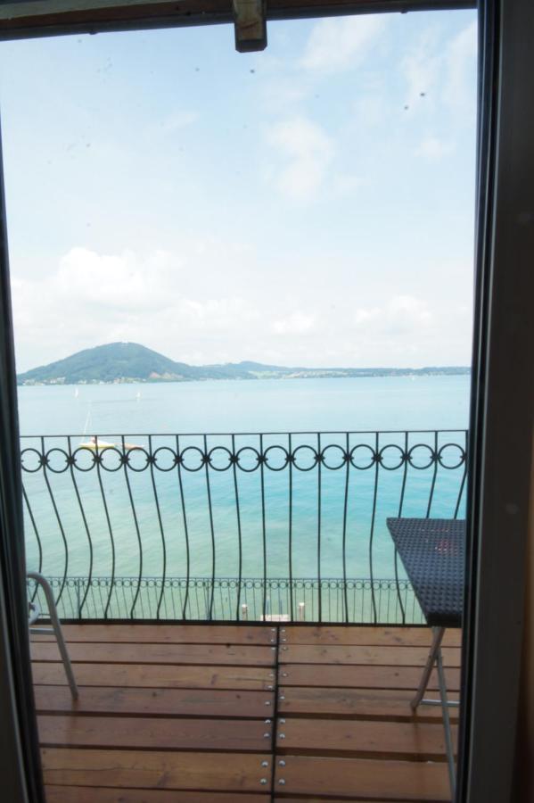 Seegasthof Zur Landeroith Weyregg Exteriör bild